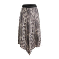 ISABEL MARANT BLACK AND CREAM PATTERNED SKIRT - SIZE 38