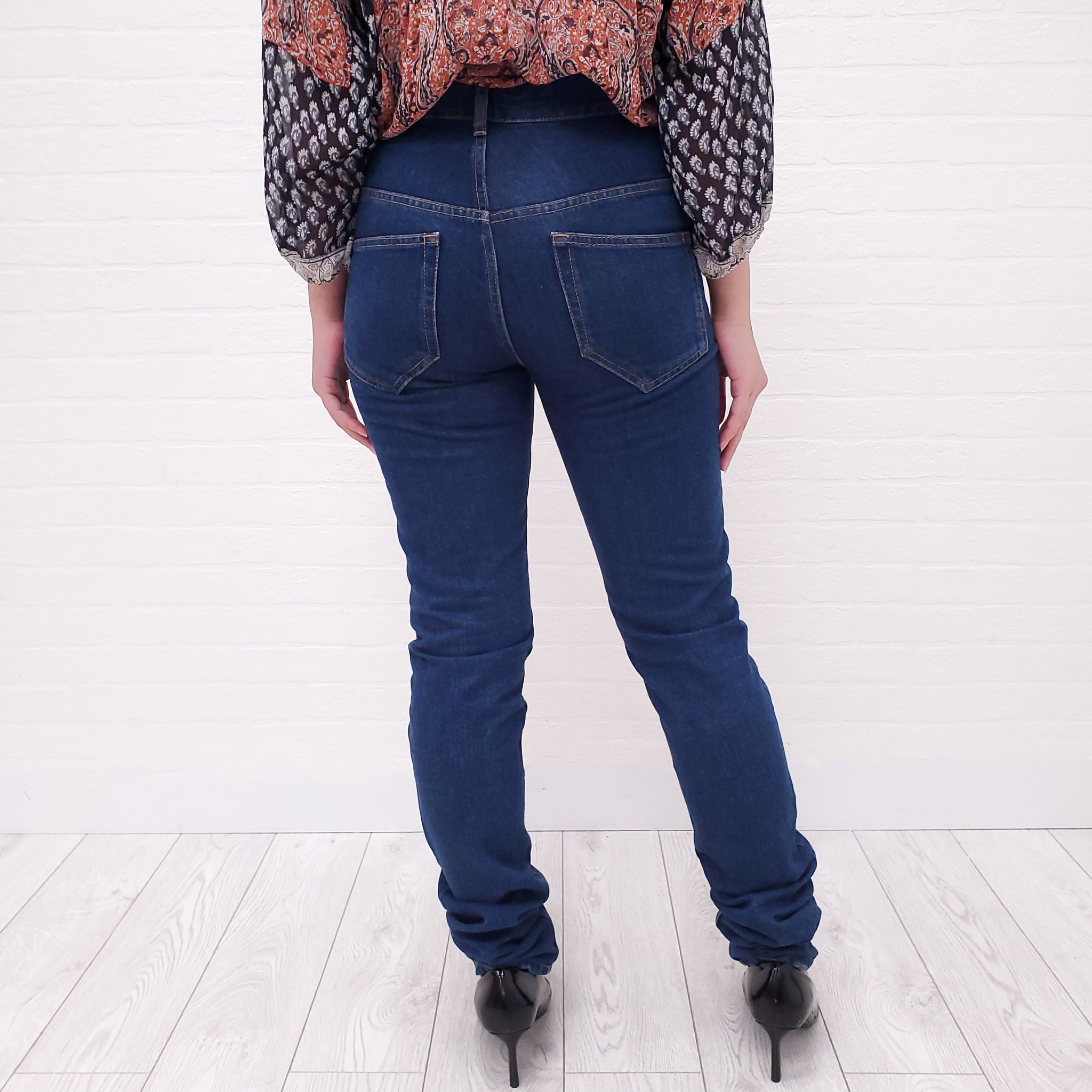 ISABEL MARANT BLACK LABEL DENIM JEANS - SIZE 36 – Rewind Couture