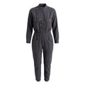 ISABEL MARANT ÉTOILE BLACK PAINTERS DENIM JUMPSUIT - SIZE 40