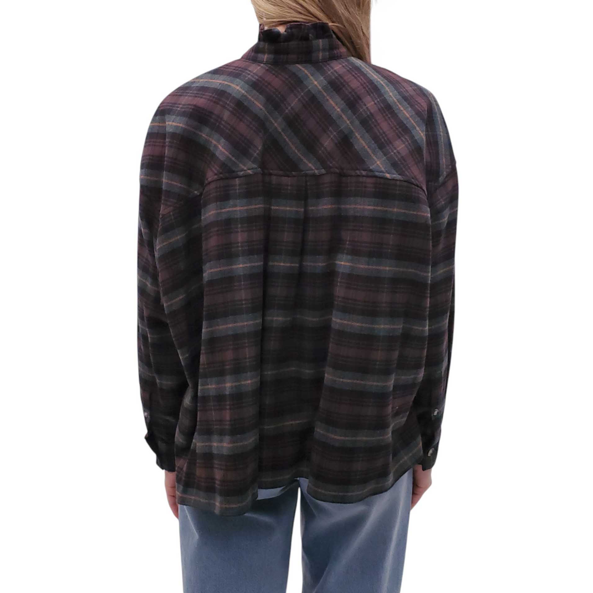 ISABEL MARANT ÉTOILE PLAID BLOUSE - SIZE 36 (OVERSIZED)