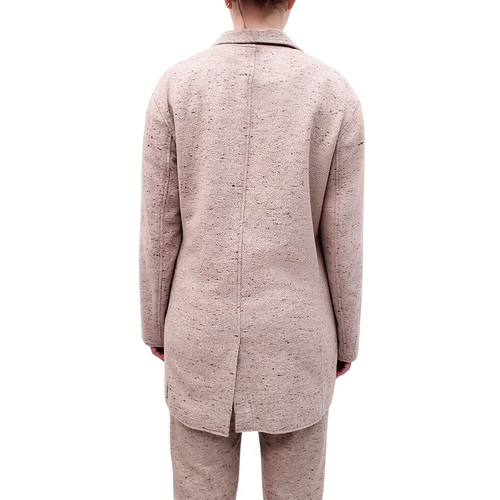 ISABEL MARANT ÉTOILE TAUPE COTTON BLEND SUIT - SIZE 34