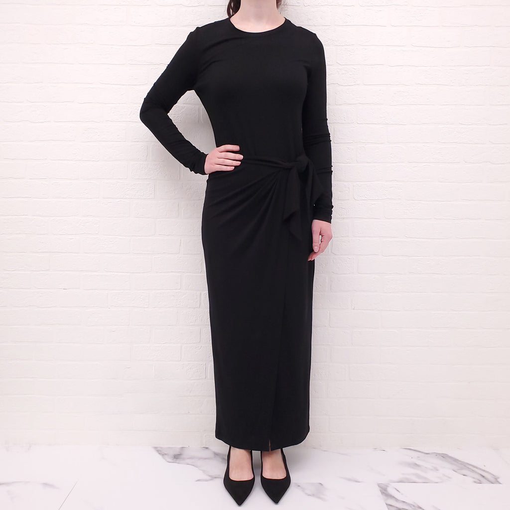 ISABEL MARANT ÉTOILE TIE WRAP DRESS - SIZE 38