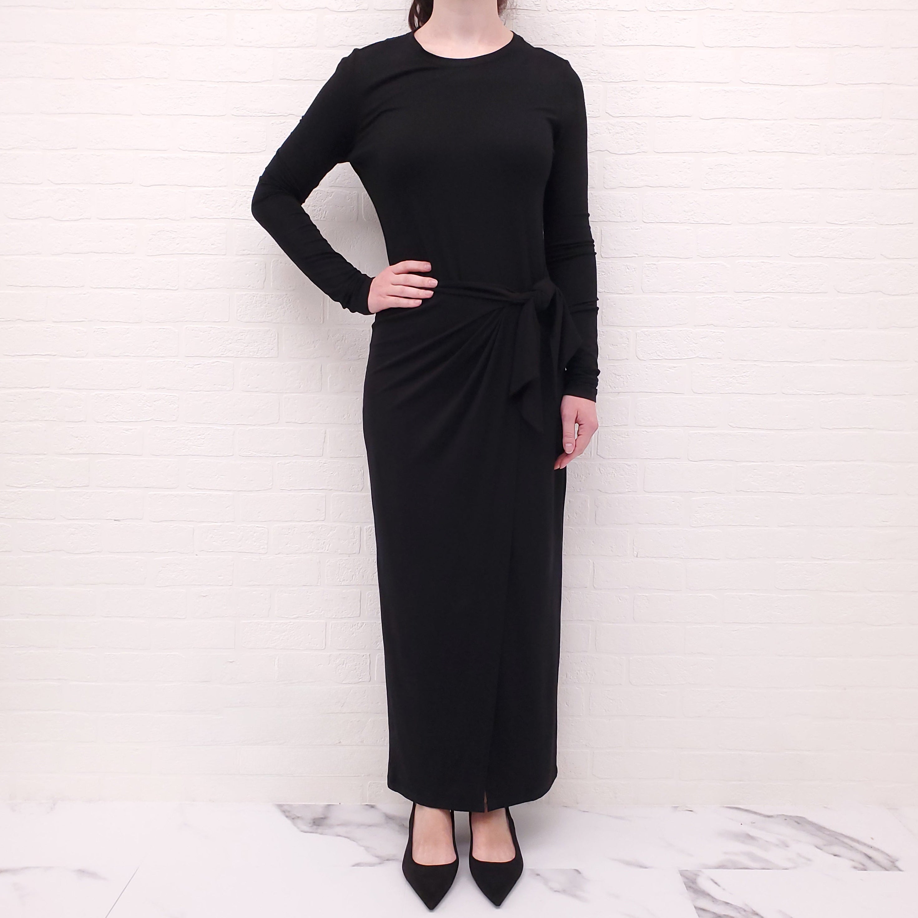 ISABEL MARANT ÉTOILE TIE WRAP DRESS - SIZE 38