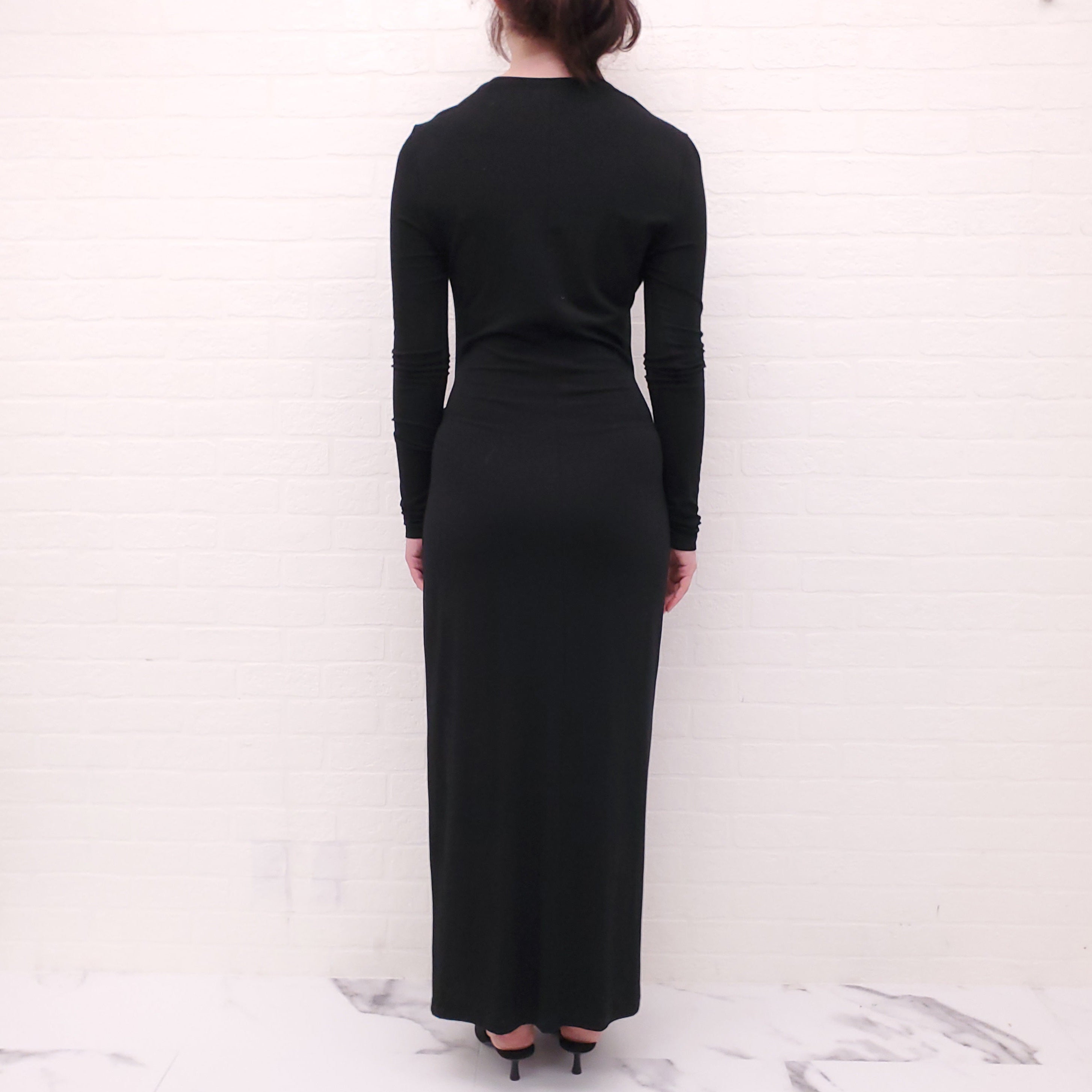 ISABEL MARANT ÉTOILE TIE WRAP DRESS - SIZE 38