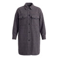 ISABEL MARANT FONTIALI HOUNDSTOOTH VIRGIN WOOL COAT - SIZE 0