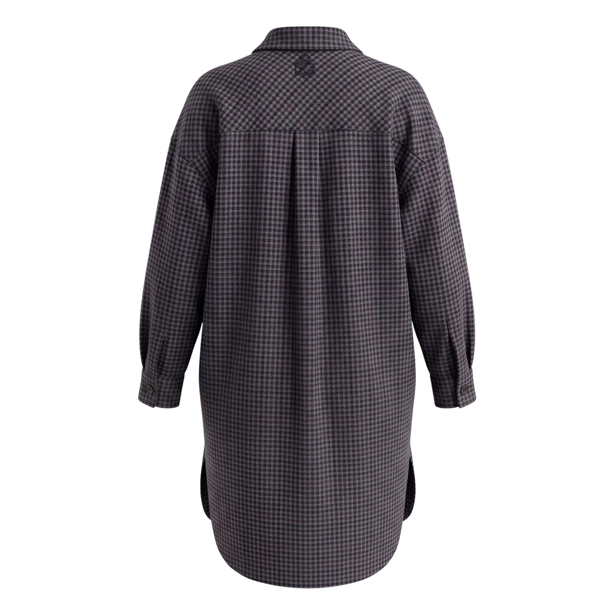 ISABEL MARANT FONTIALI HOUNDSTOOTH VIRGIN WOOL COAT - SIZE 0