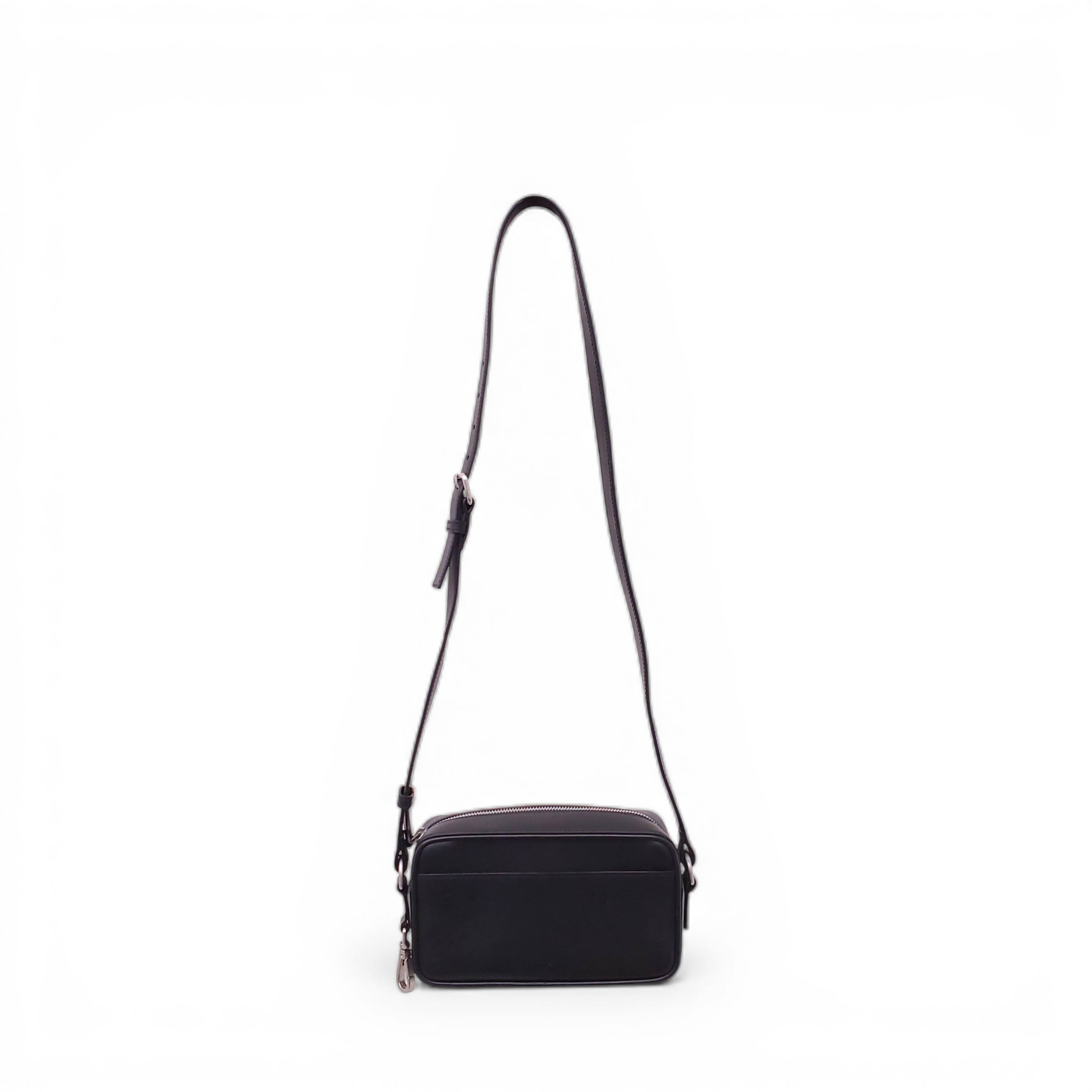 JACQUEMUS BLACK SHOULDER 'BANETO' BAG