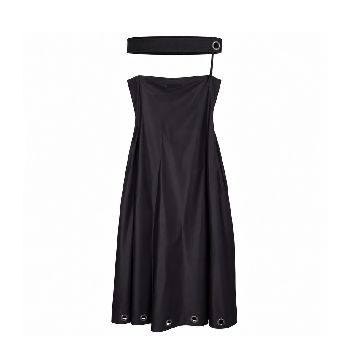 JEAN PAUL GAULTIER MAXI SKIRT WITH GROMMET DETAILS - SIZE 8