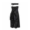 JEAN PAUL GAULTIER MAXI SKIRT WITH GROMMET DETAILS - SIZE 8
