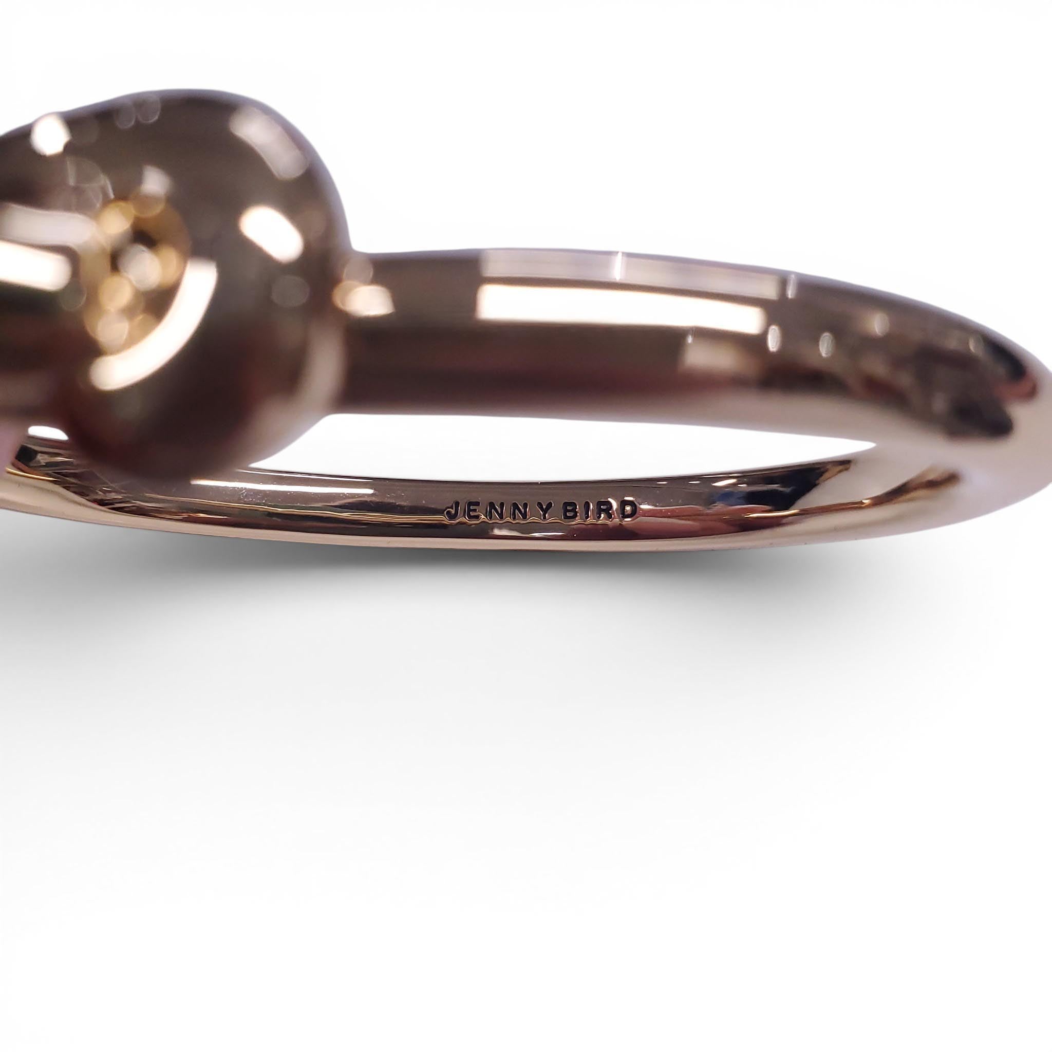 JENNY BIRD GOLD KNOT BANGLE BRACELET