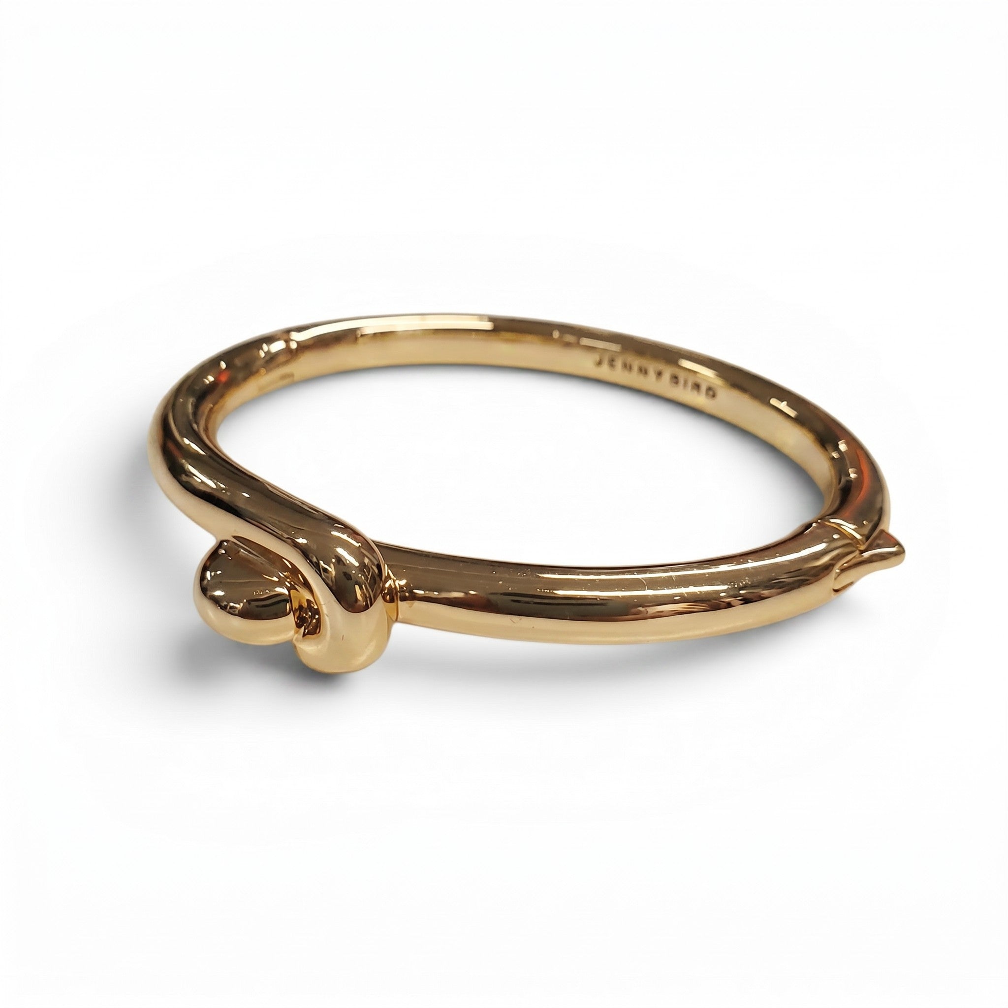 JENNY BIRD GOLD KNOT BANGLE BRACELET