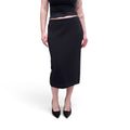 JIL SANDER BLACK SKIRT - SIZE 42