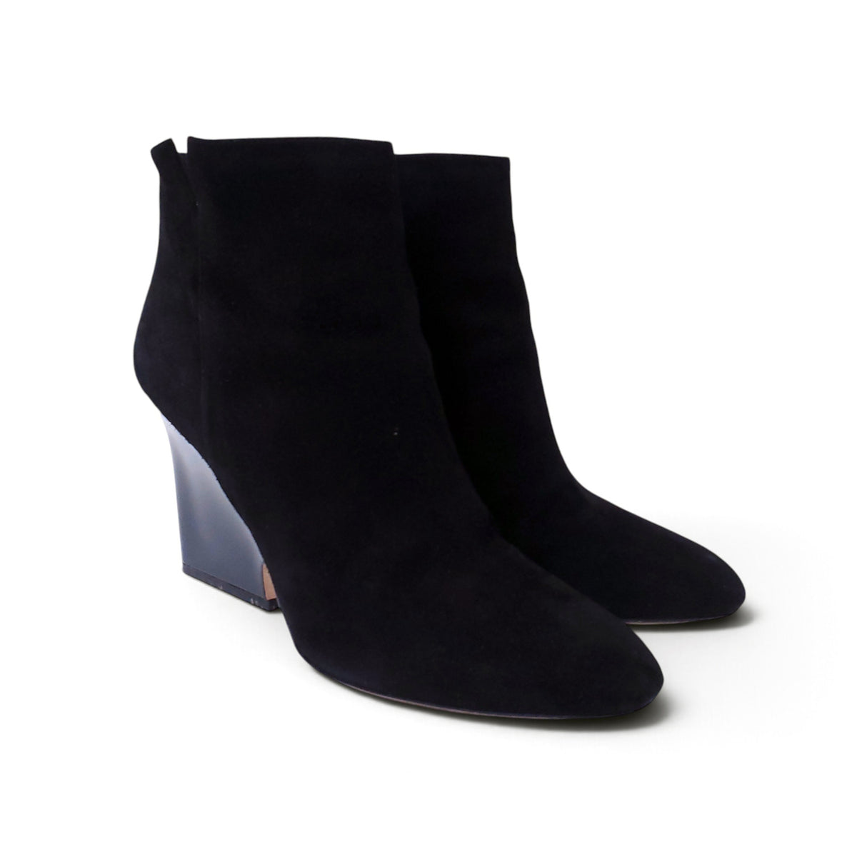 JIMMY CHOO BLACK SUEDE BOOTIES - SIZEE 39
