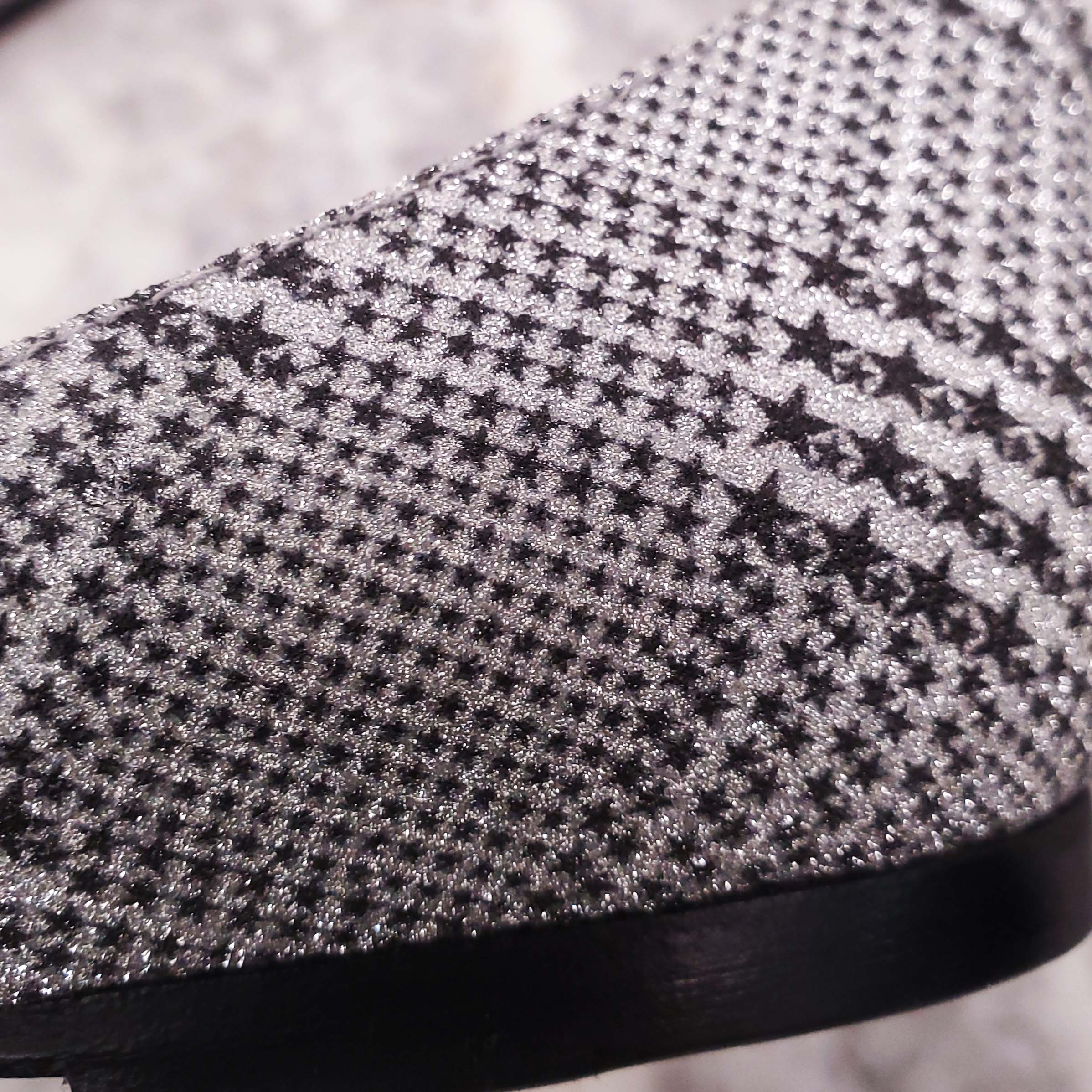 JIMMY CHOO PRINCE OF STARS GLITTER PUMP - SIZE 34.5