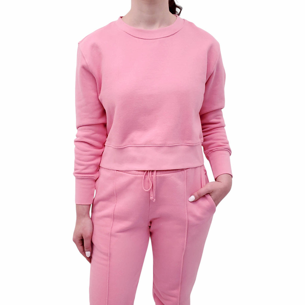 JONATHAN SIMKHAI PINK SWEATSUIT - SIZE XS