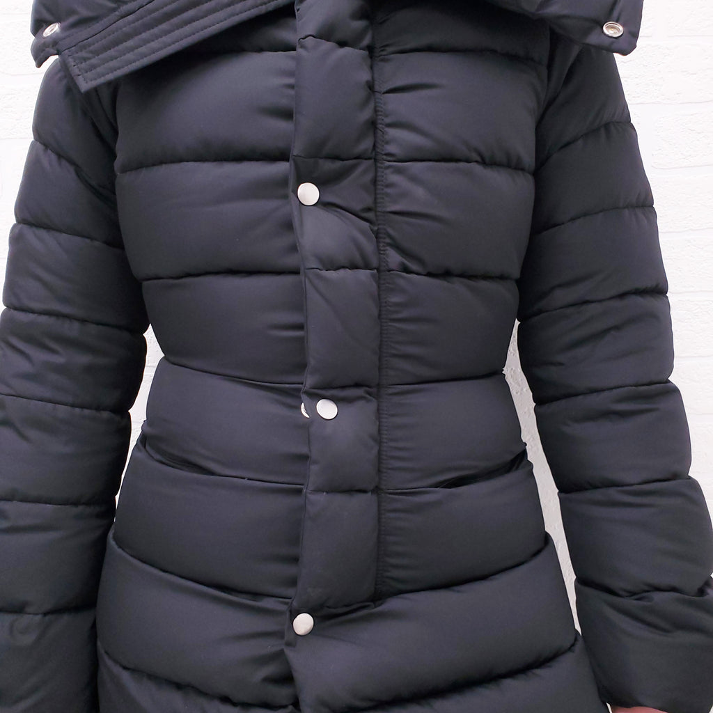 JUNYA WATANABE X COMME DES GARÇONS BLACK PUFFER JACKET - SIZE S