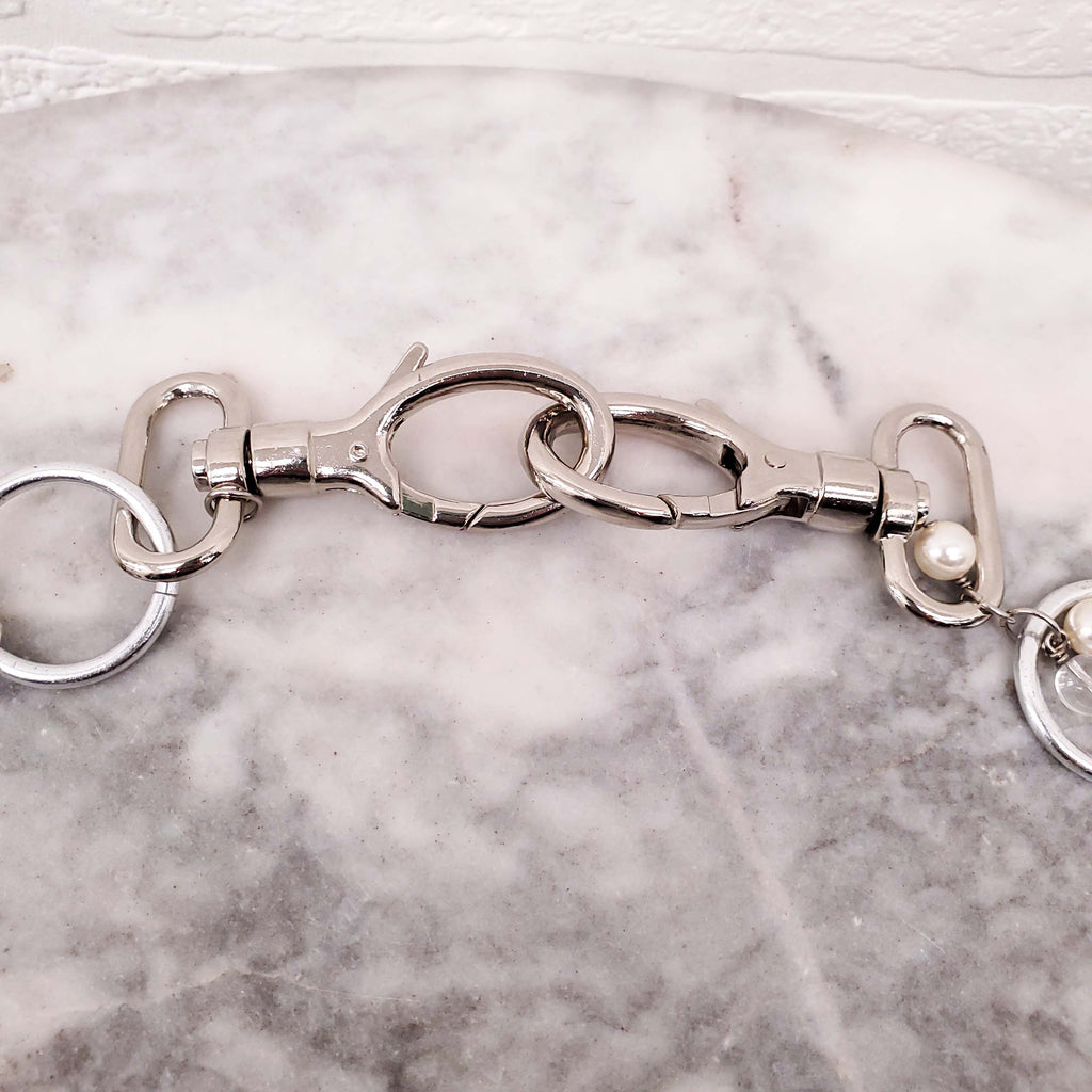 JUSTINE CLENQUET KEY NECKLACE