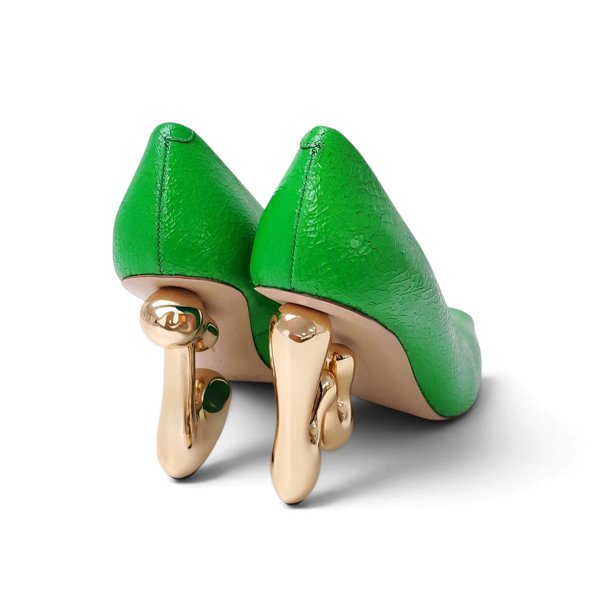 JW ANDERSON LEATHER BUBBLE HEELS - SIZE 40