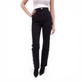 KHAITE BLACK DANIELLE STUDDED JEANS - SIZE 26