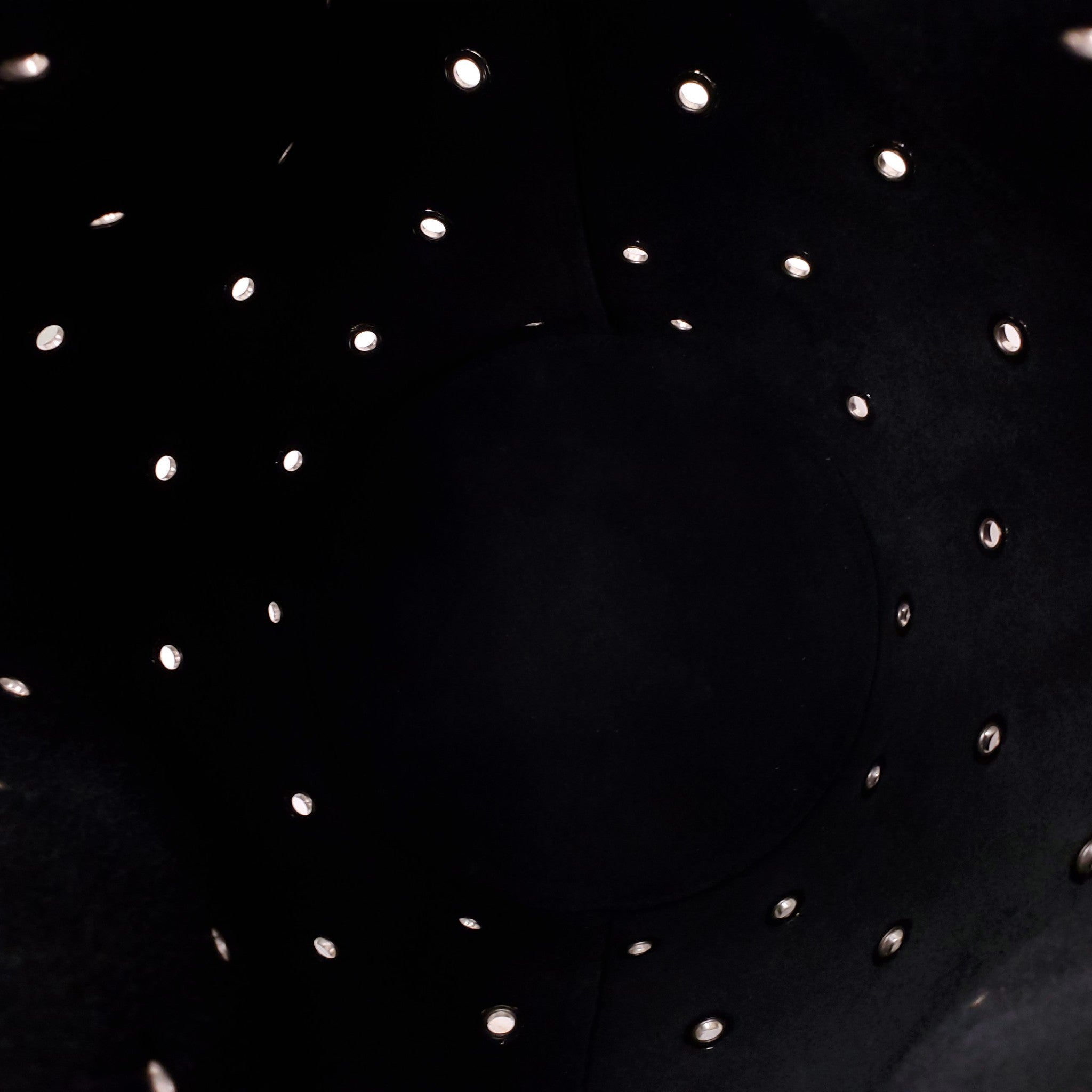 KHAITE BLACK LOTUS SMALL TOTE BAG