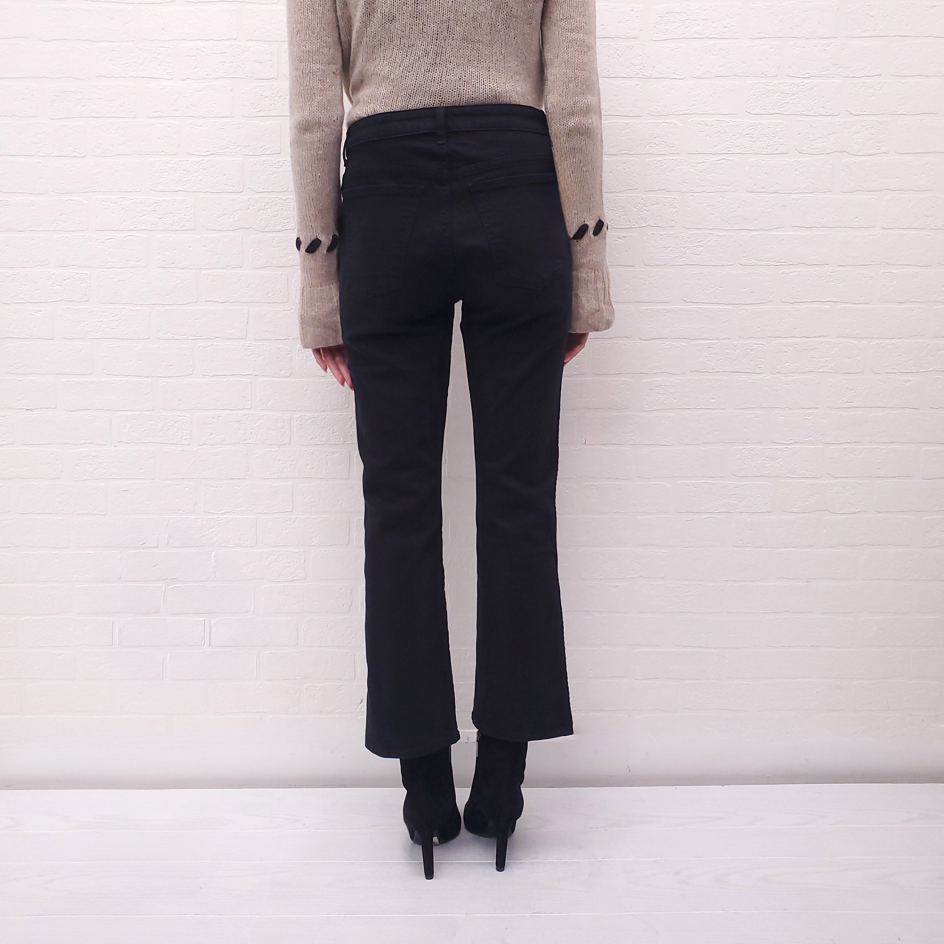 KHAITE ‘VIVIAN’ BLACK JEANS - SIZE 29