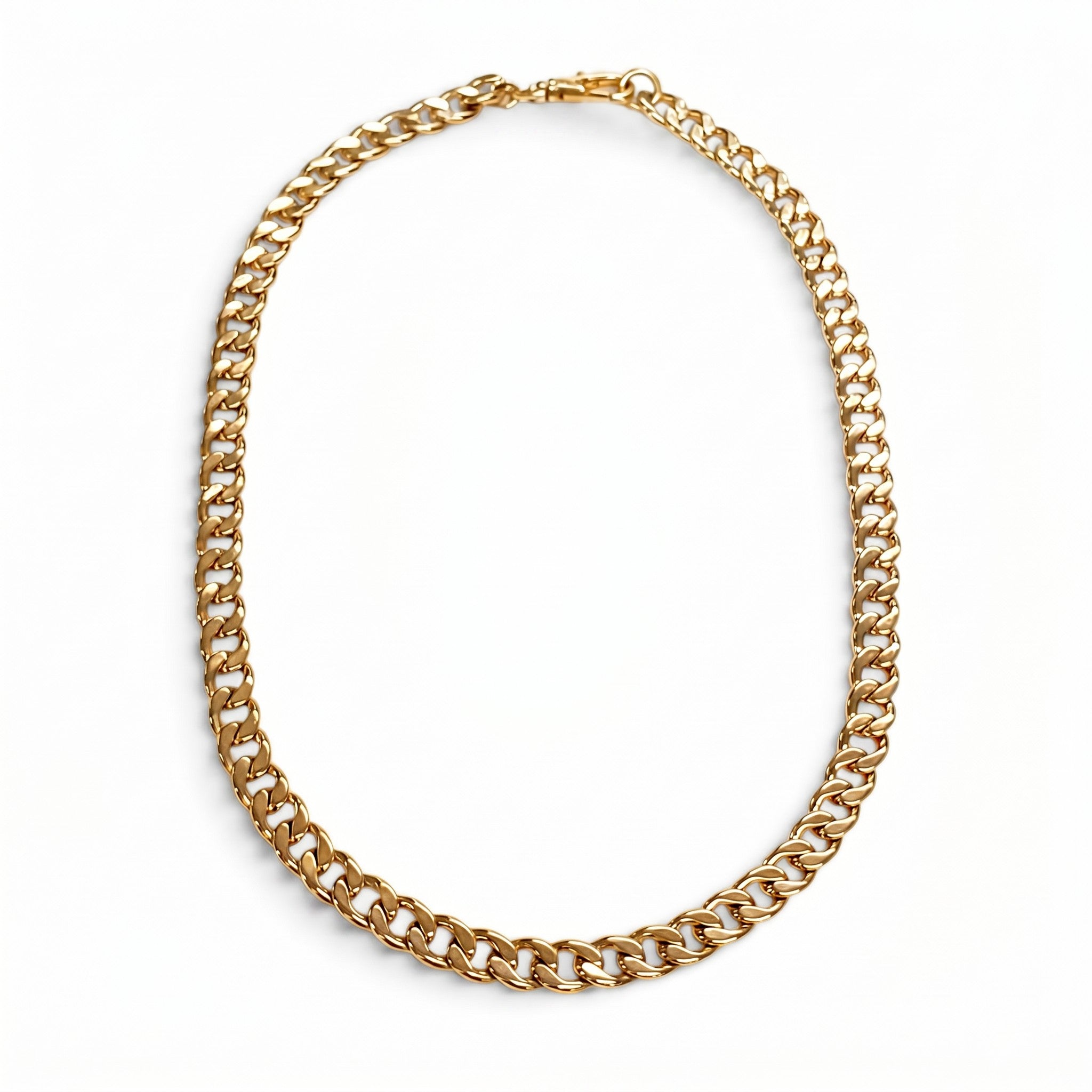 LAURA LOMBARDI GOLD CHAIN NECKLACE