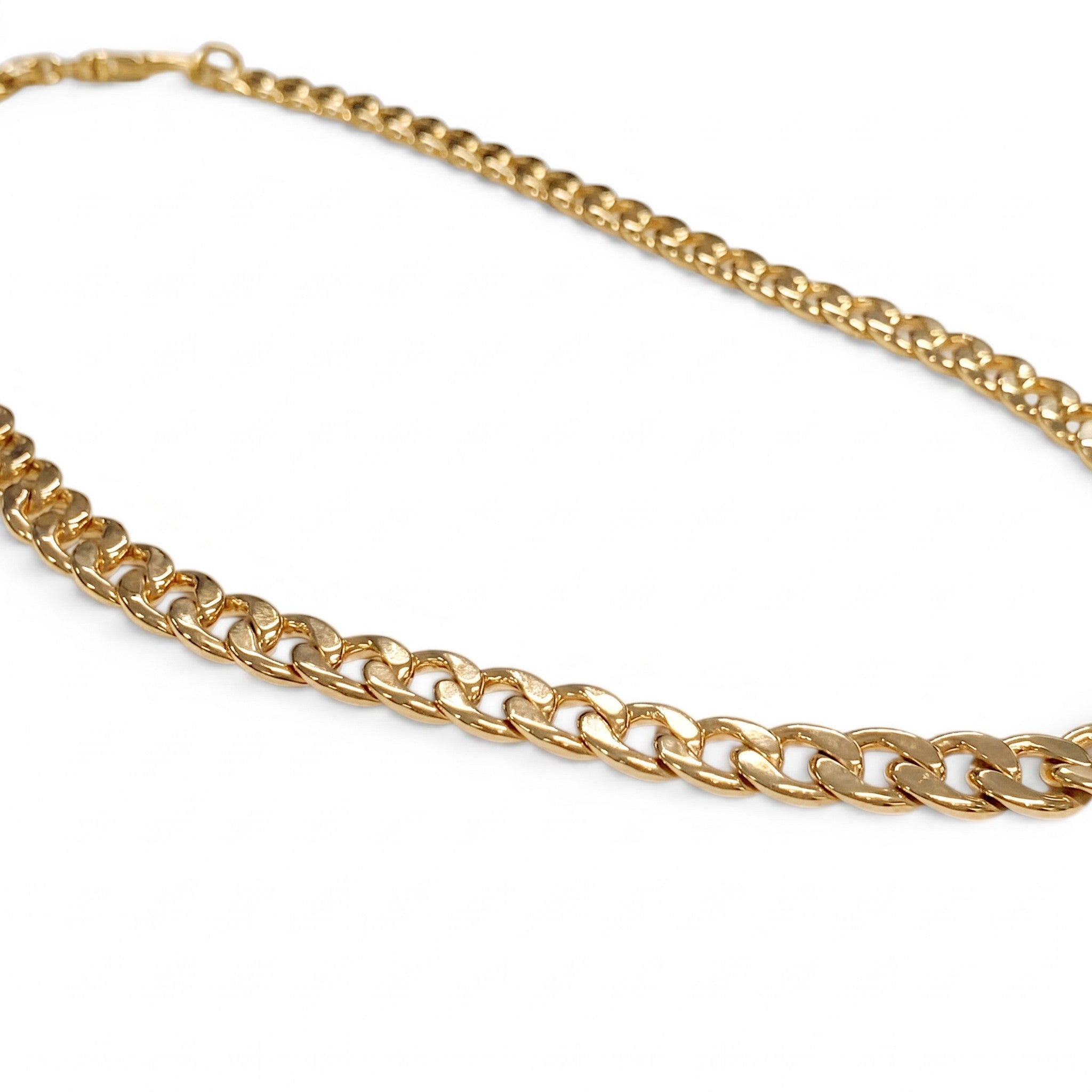 LAURA LOMBARDI GOLD CHAIN NECKLACE