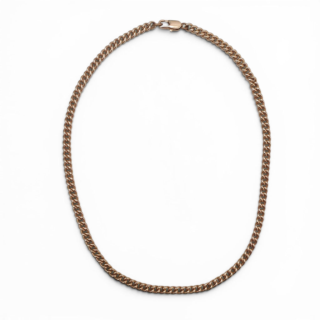LAURA LOMBARDI SHORT GOLD CHAIN NECKLACE