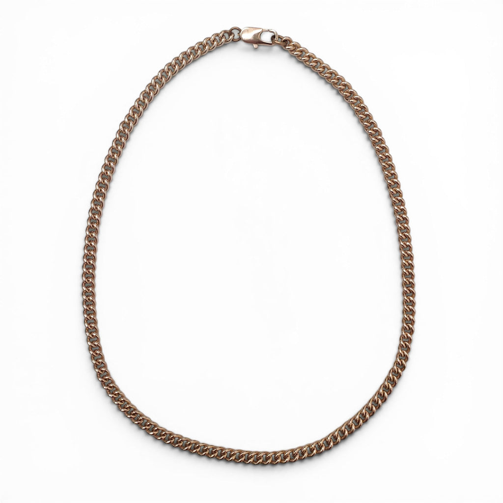 LAURA LOMBARDI SHORT GOLD CHAIN NECKLACE