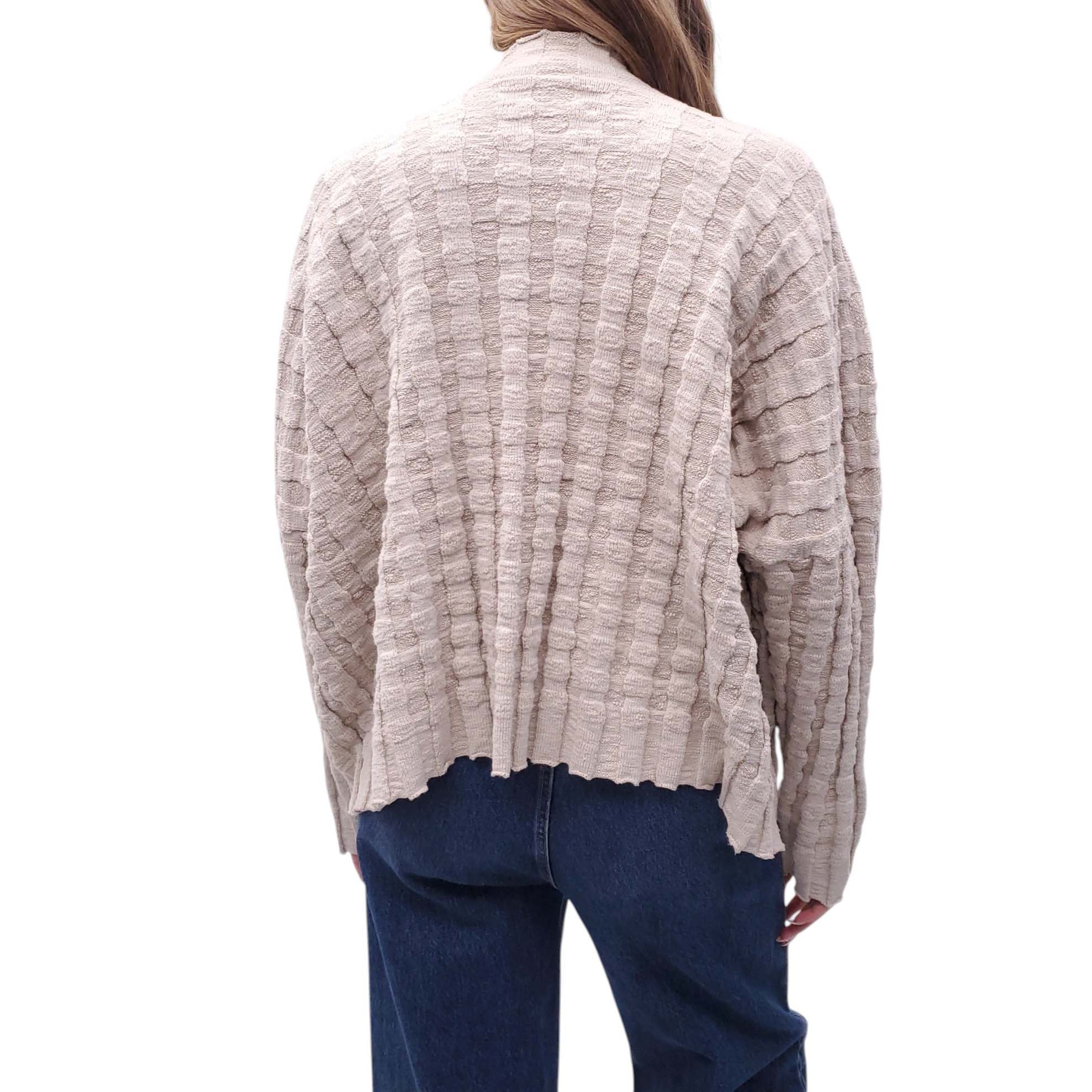 LAUREN MANOOGIAN OVERSIZED COTTON AND LYCRA SWEATER - SIZE O/S