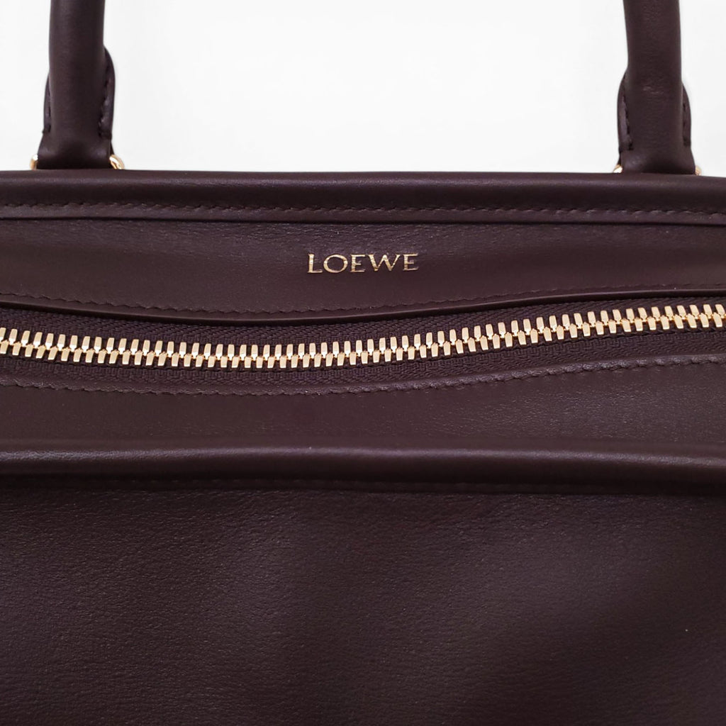 LOEWE AMAZONA 180 SMALL LEATHER SHOULDER BAG