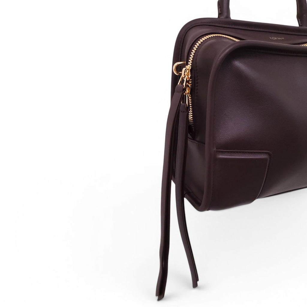 LOEWE AMAZONA 180 SMALL LEATHER SHOULDER BAG