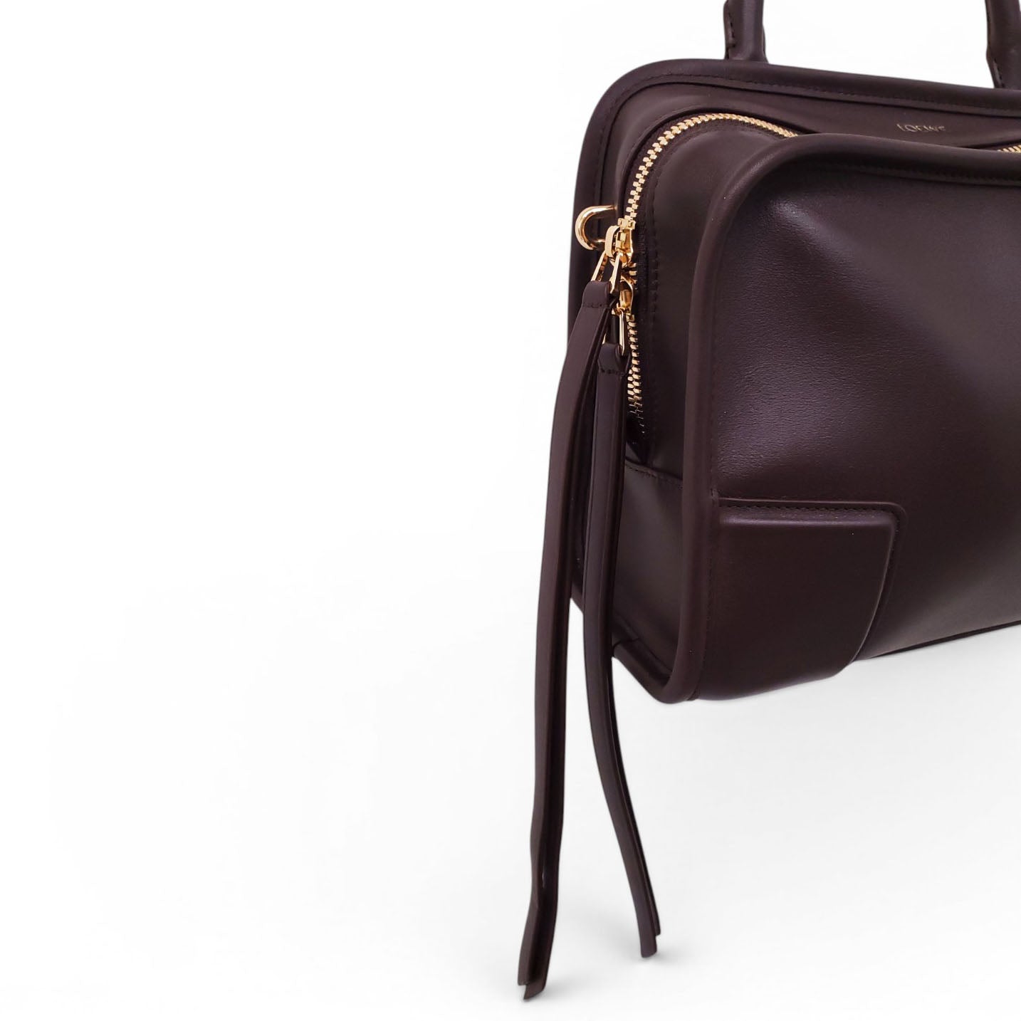 LOEWE AMAZONA 180 SMALL LEATHER SHOULDER BAG