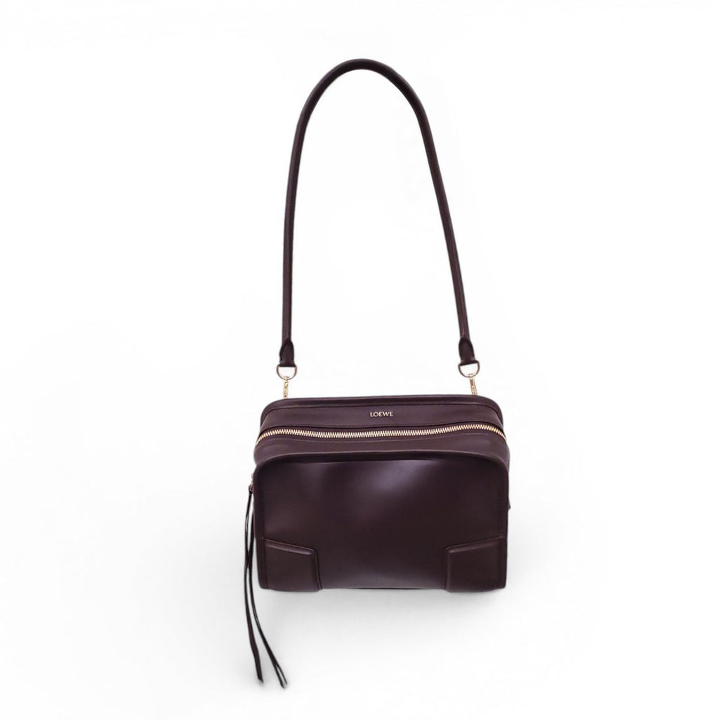 LOEWE AMAZONA 180 SMALL LEATHER SHOULDER BAG