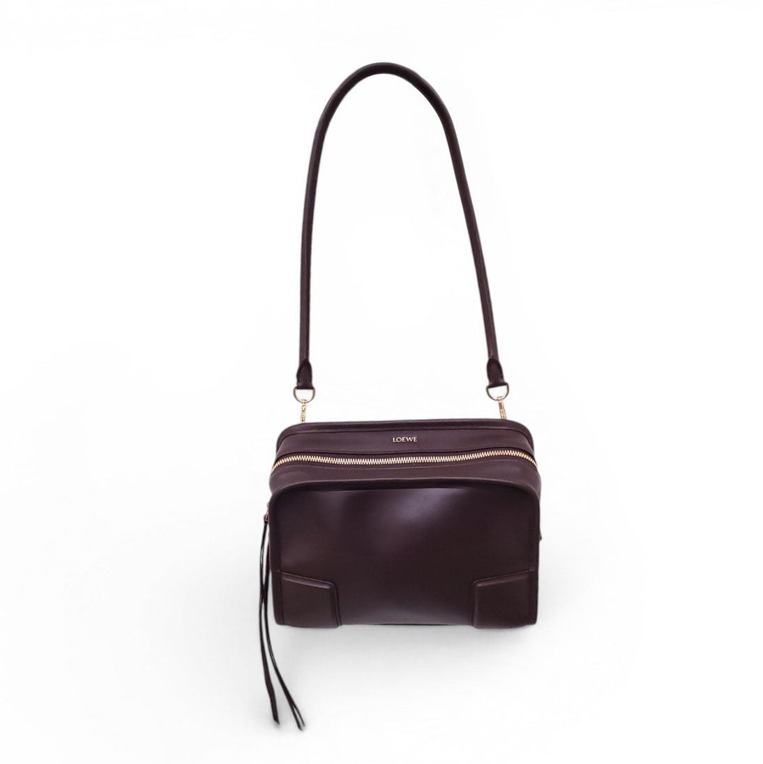 LOEWE AMAZONA 180 SMALL LEATHER SHOULDER BAG