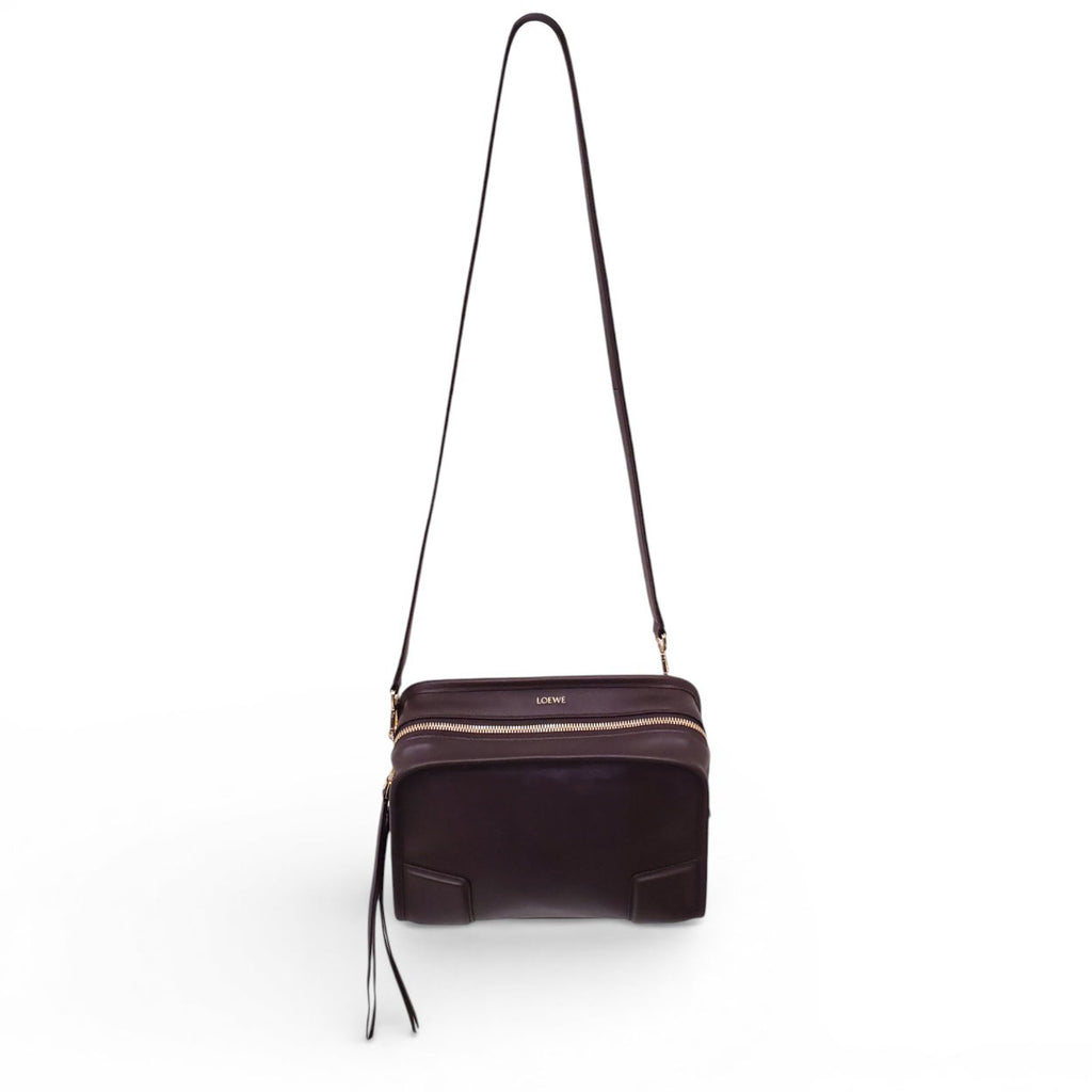 LOEWE AMAZONA 180 SMALL LEATHER SHOULDER BAG