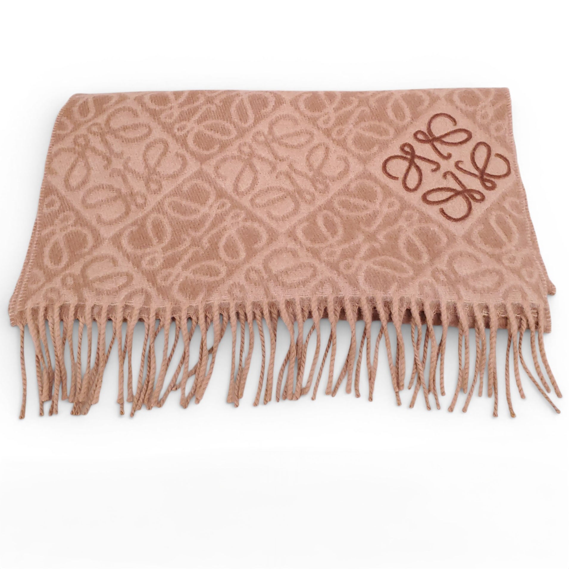LOEWE ANAGRAM LOGO SCARF