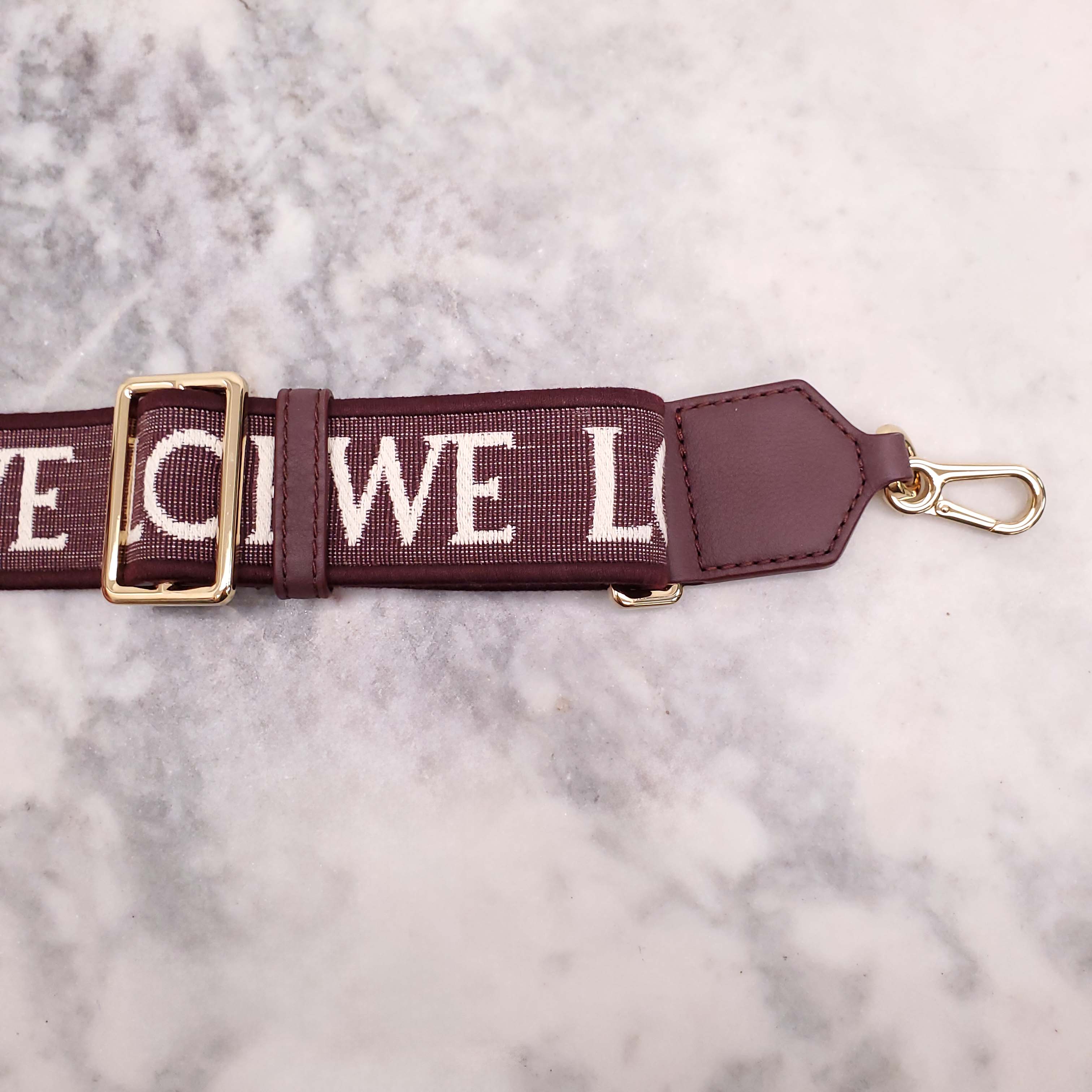 LOEWE ANAGRAM PURSE STRAP