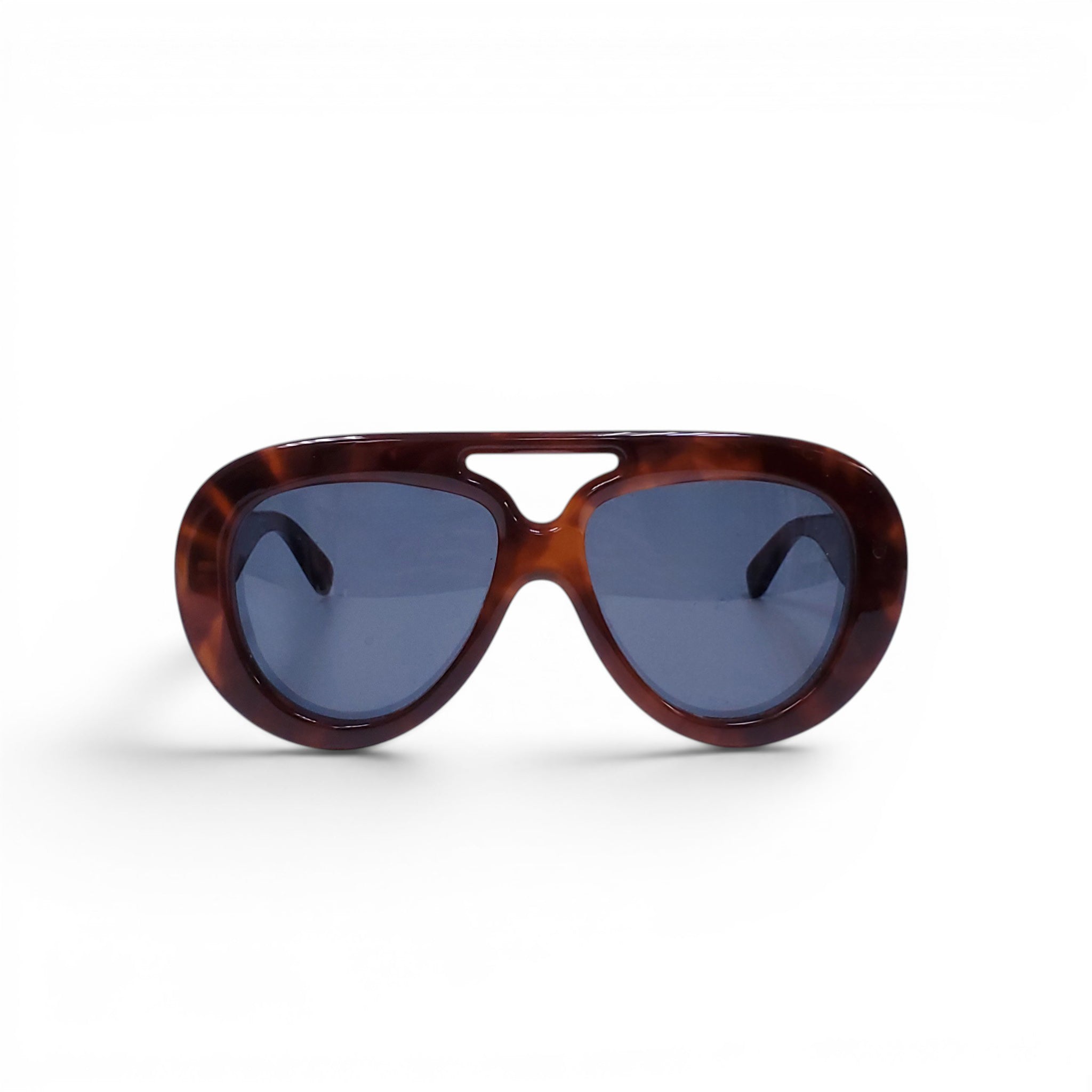 LOEWE BROWN AVIATOR SUNGLASSES