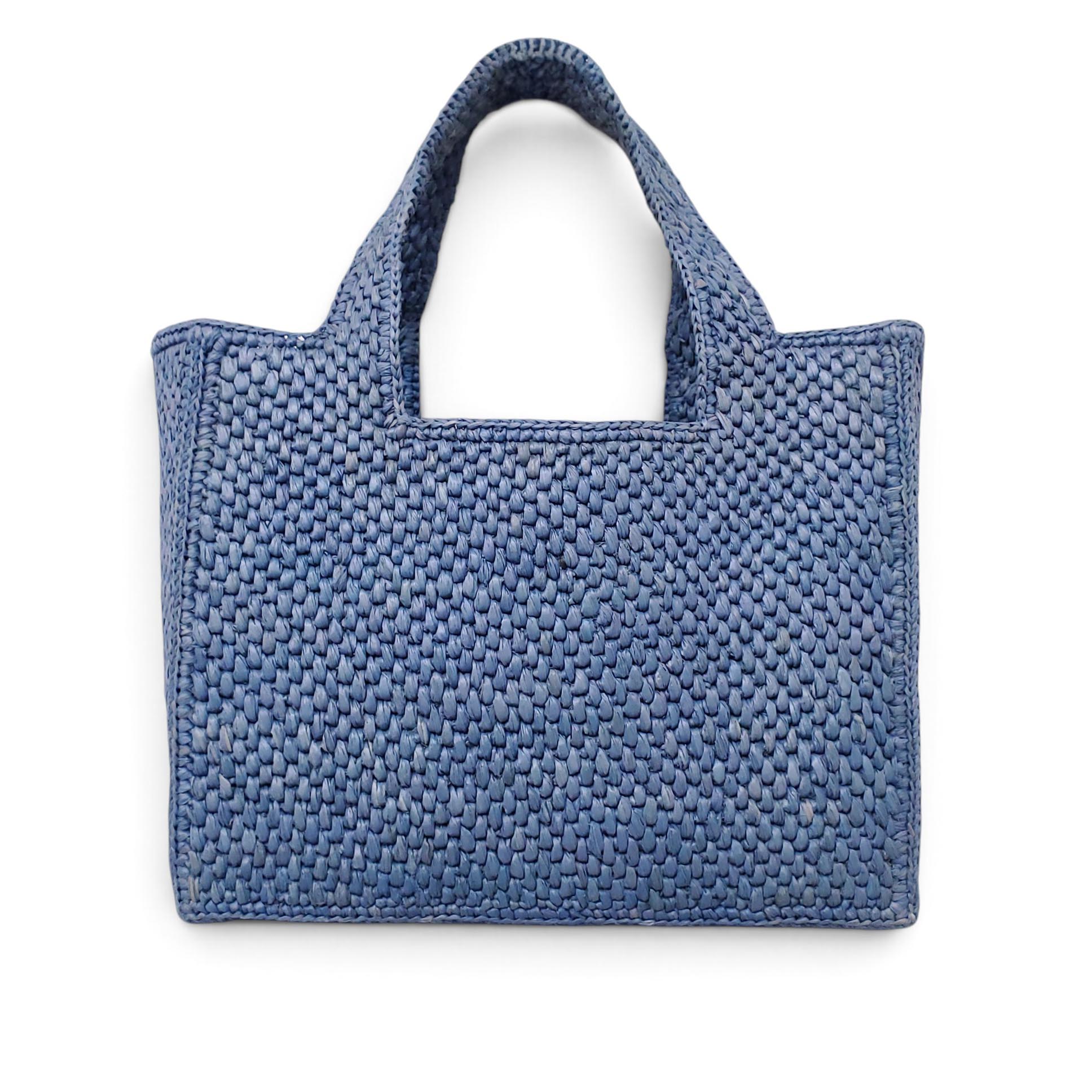 LOEWE IBIZA TOTE BAG CROSSBODY IN BLUE