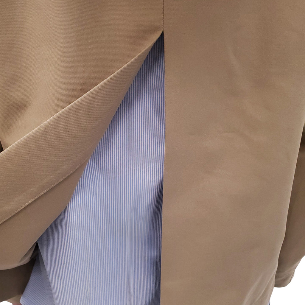 LOEWE KHAKI BOMBER JACKET WITH REMOVABLE HOOD - SIZE 34