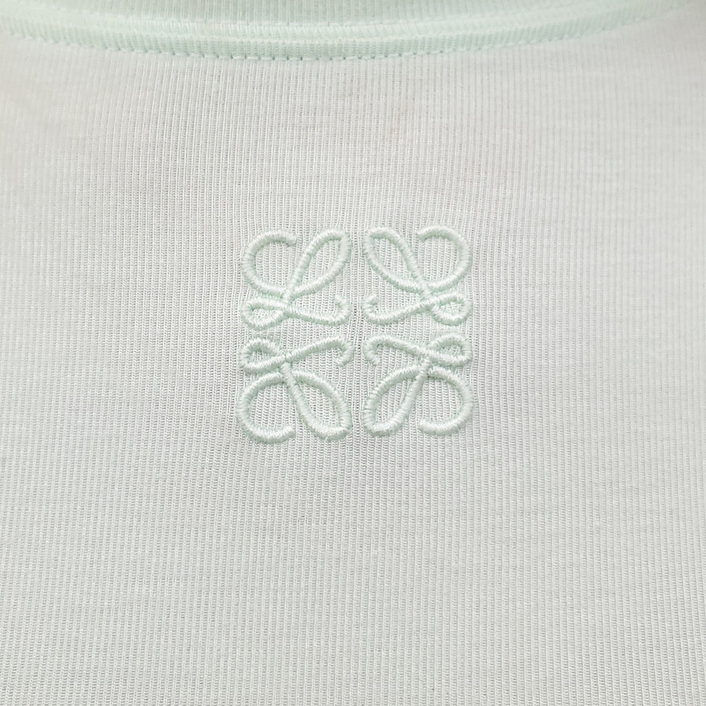 LOEWE LIME GREEN ANAGRAM LONG-SLEEVE TOP - SIZE XS