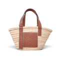 LOEWE MEDIUM STRAW BASKET BAG