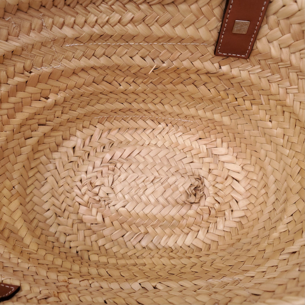 LOEWE MEDIUM STRAW BASKET BAG