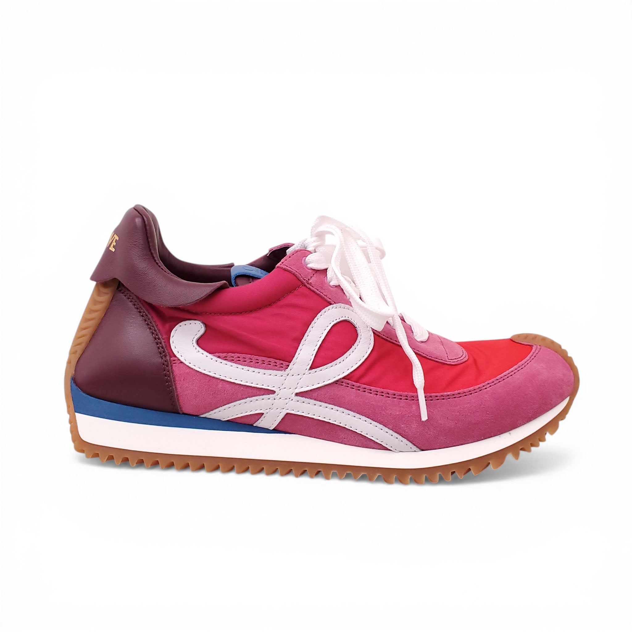 LOEWE PINK 'FLOW RUNNER' SNEAKERS - SIZE 39