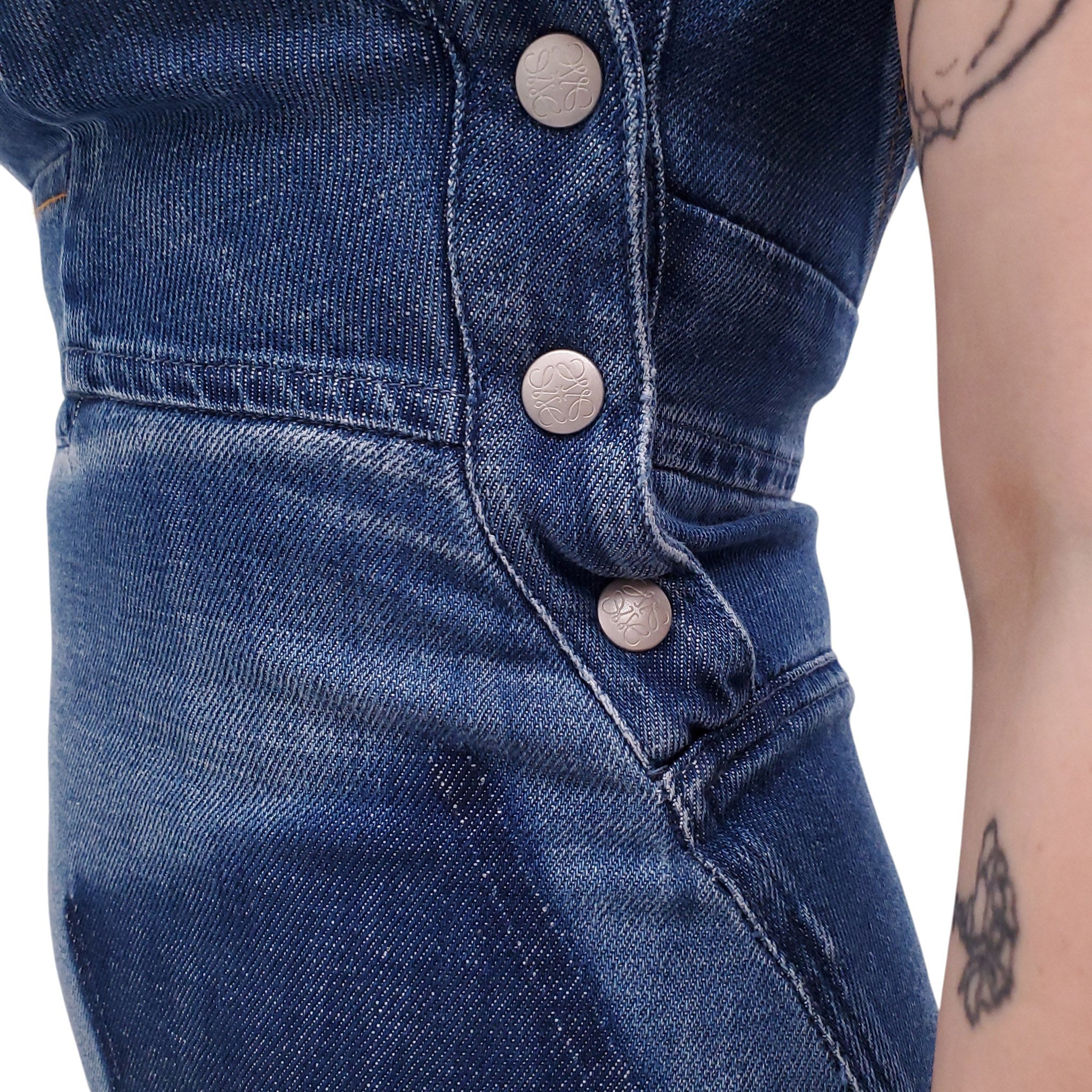 loewe denim dress LOEWE