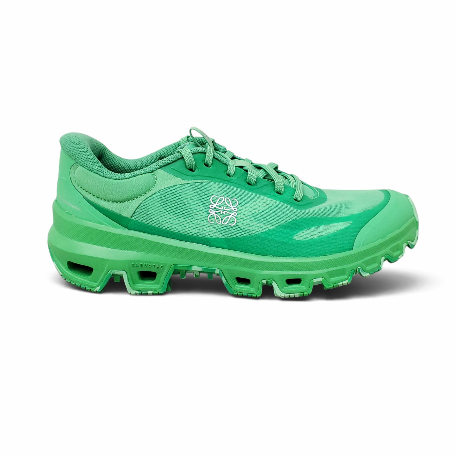 LOEWE X ON CLOUD GREEN SNEAKERS - SIZE 7