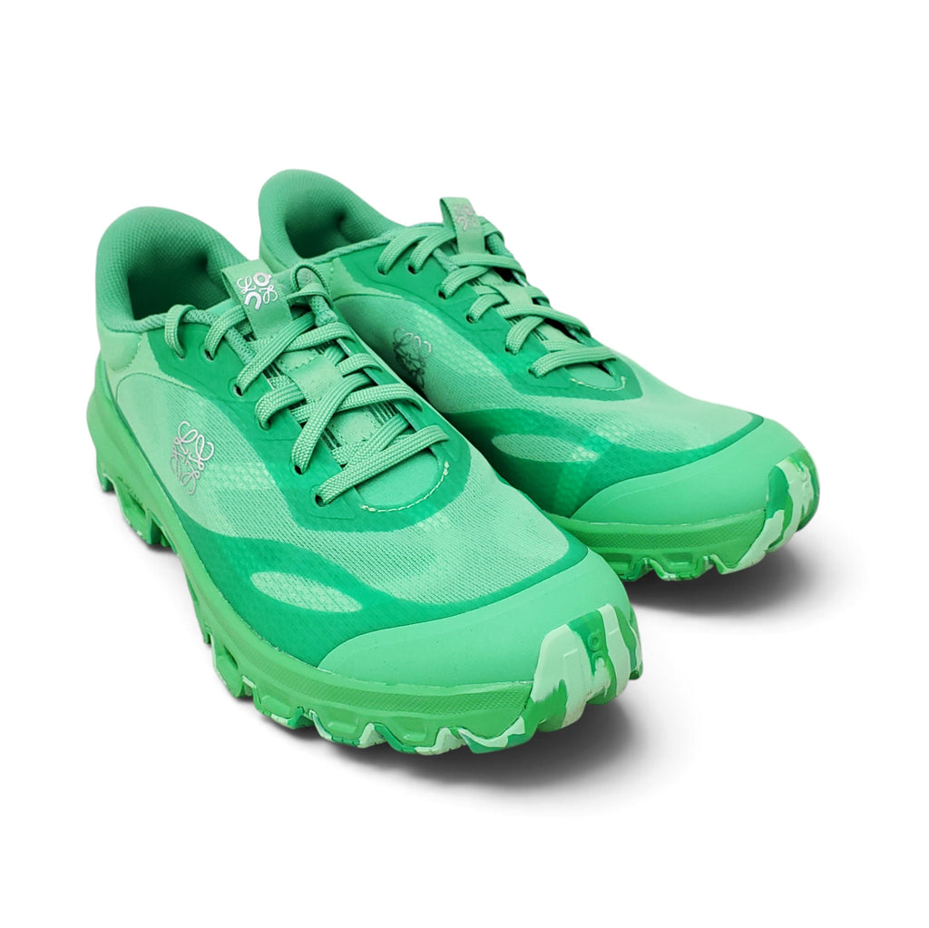 LOEWE X ON CLOUD GREEN SNEAKERS - SIZE 7