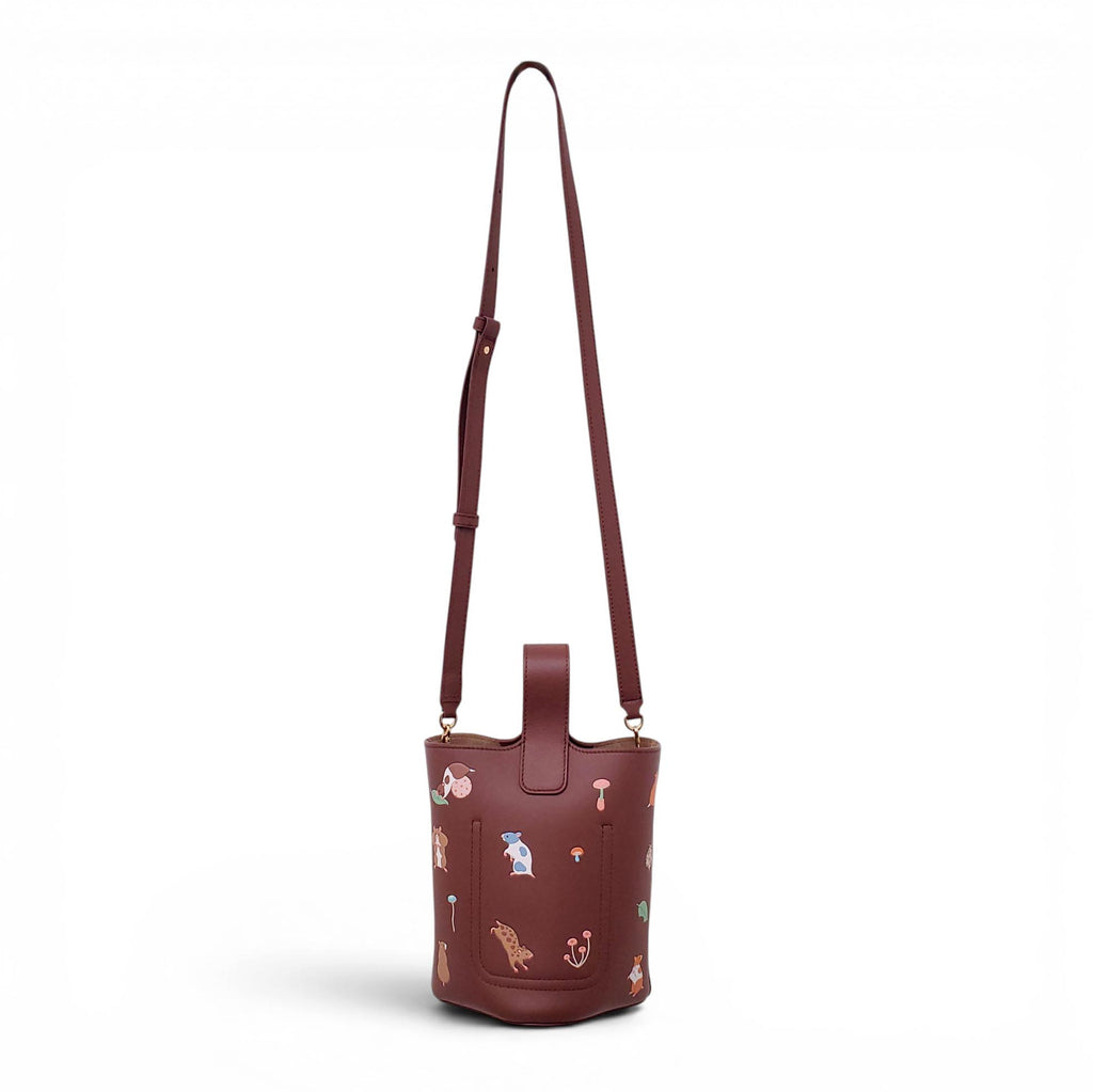 LOEWE x SUNA FUJITA PEBBLE HAMSTER MINI BUCKET BAG