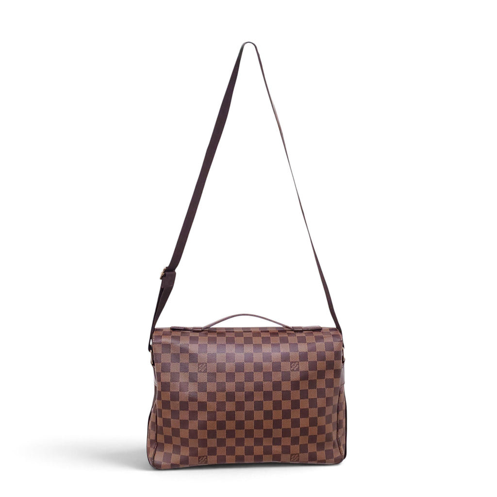 LOUIS VUITTON DAMIER EBENE BROADWAY MESSENGER BAG